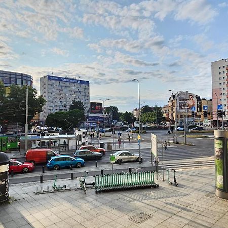 Przytulny Apartament W Centrum Szczecin Exteriör bild