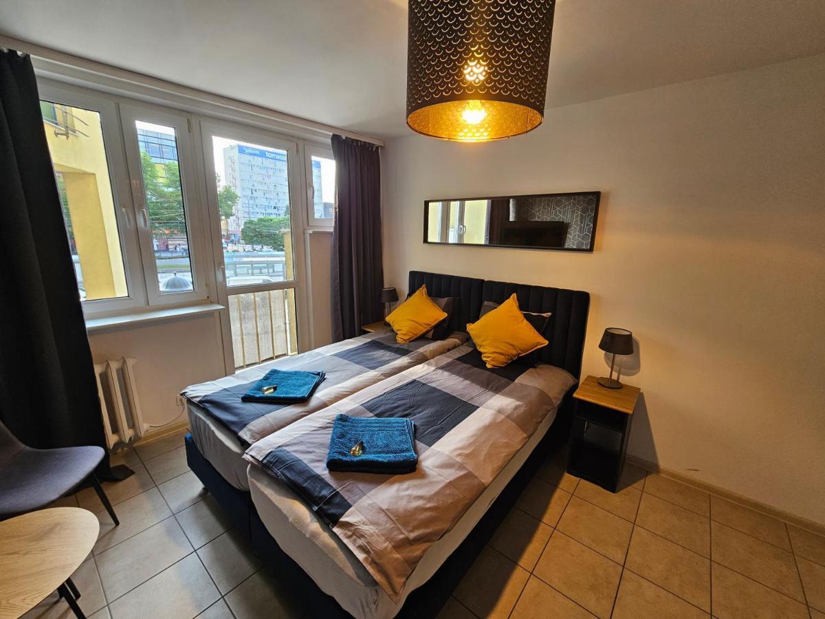 Przytulny Apartament W Centrum Szczecin Exteriör bild